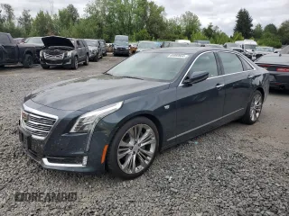 2018 Cadillac CT6 Sport AWD with VIN 1G6KP5R68JU129433, listed as a Copart auction lot 65860664 with 48,227 mi miles and Salvage title. Bid and sale history available at DreamBid. Image 1.