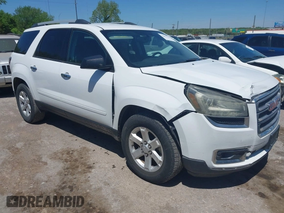 2016 GMC Acadia SLE with VIN 1GKKRPKD3GJ265091, listed as a IAAI auction lot 42083168 with 132,848 mi miles and . Bid and sale history available at DreamBid. Image 1.