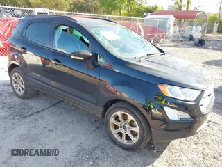 2020 Ford EcoSport SE z VIN MAJ3S2GE8LC314850, wystawiony jako IAAI lot #42064836 z przebiegiem 67 615 mil mil oraz . Historia ofert i sprzedaży dostępna na DreamBid. Obrazek 1.