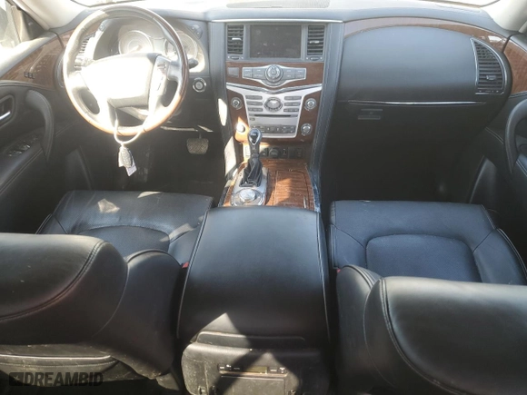 2019 Infiniti QX80 LUXE with VIN JN8AZ2NE4K9232422, listed as a Copart auction lot 48535354 with 112,686 mi miles. Bid and sale history available at carsss.com. Image 8.