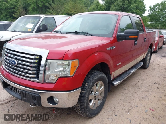 2011 Ford F-150 XLT with VIN 1FTFW1ET2BFD13083, listed as a IAAI auction lot 42466832 with 199,036 mi miles and . Bid and sale history available at DreamBid. Image 17.