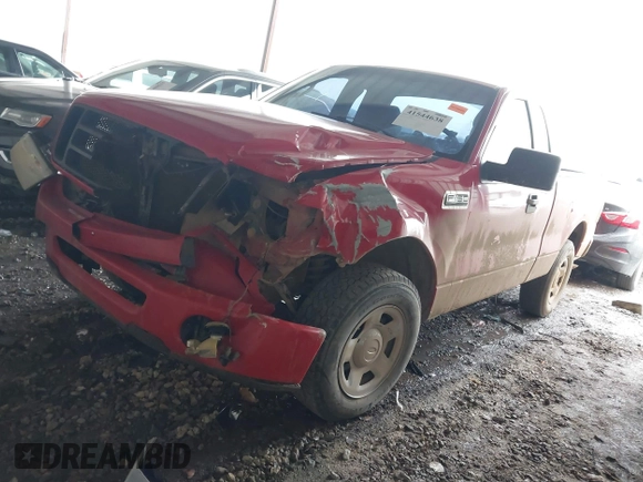 2007 Ford F-150 XL with VIN 1FTRF12257KC64906, listed as a IAAI auction lot 41544638 with 258,965 mi miles. Bid and sale history available at carsss.com. Image 18.