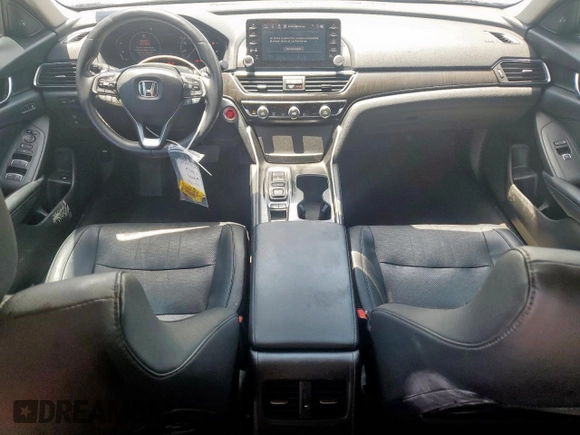 2018 Honda Accord EX-L with VIN 1HGCV2F57JA039159, listed as a Copart auction lot 58443495 with 86,772 mi miles and Salvage title. Bid and sale history available at DreamBid. Image 8.