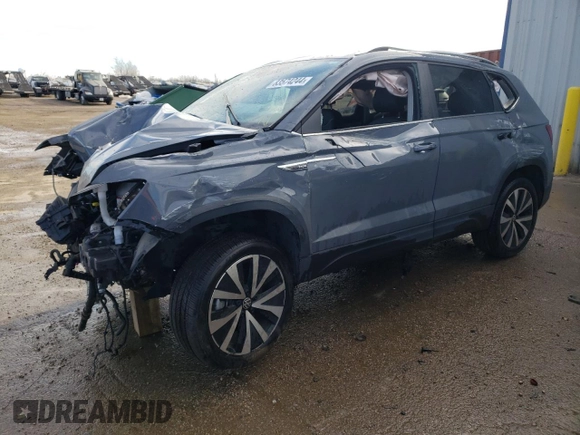 2023 Volkswagen Taos SE z VIN 3VVNX7B2XPM342198, wystawiony jako Copart lot #83574244 z przebiegiem 18 732 mil mil oraz Szkoda całkowita • Salvage title. Historia ofert i sprzedaży dostępna na DreamBid. Obrazek 1.