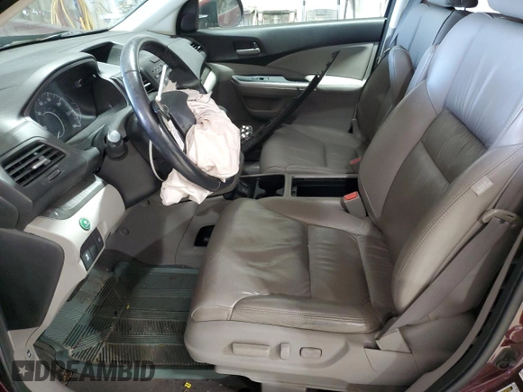 2014 Honda CR-V EX-L with VIN 5J6RM4H78EL027077, listed as a Copart auction lot 52240475 with 67,588 mi miles and Salvage Title. Bid and sale history available at carsss.com. Image 7.