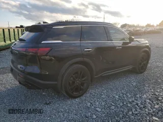 2025 Infiniti QX60 Luxe с VIN 5N1AL1FS4SC335155, выставлен на аукционе Copart как лот 85794674 с пробегом 1 278 миль миль и Списание • Salvage title. История ставок и продаж доступна на DreamBid. Изображение 3.