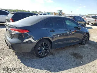 2023 Toyota Corolla SE with VIN 5YFS4MCE9PP158610, listed as a Copart auction lot 50580565 with 12,672 mi miles and Salvage Title. Bid and sale history available at carsss.com. Image 3.