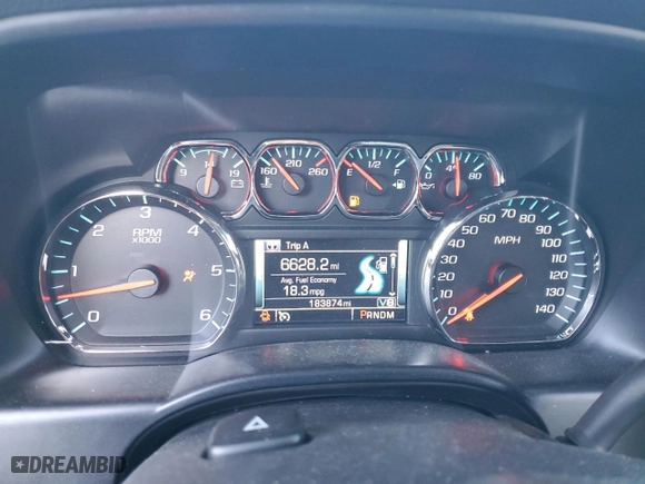 2014 Chevrolet Silverado 1500 LT with VIN 3GCUKREC5EG276437, listed as a Copart auction lot 73252204 with 183,874 mi miles and Salvage Title. Bid and sale history available at carsss.com. Image 9.
