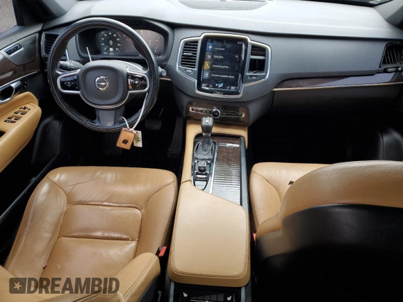 2019 Volvo XC90 Momentum with VIN YV4A22PK7K1416817, listed as a Copart auction lot 46162055 with 196,781 mi miles and Salvage Title. Bid and sale history available at carsss.com. Image 8.