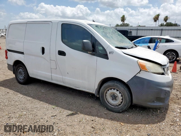 2015 Nissan NV200 SV with VIN 3N6CM0KN3FK731353, listed as a Copart auction lot 59541185 with 314,977 mi miles and Salvage title. Bid and sale history available at DreamBid. Image 4.