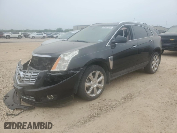 2013 Cadillac SRX Performance Collection with VIN 3GYFNDE32DS559046, listed as a Copart auction lot 51952115 with 169,189 mi miles and Salvage Title. Bid and sale history available at carsss.com. Image 1.