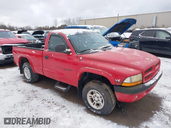 1997 Dodge Dakota z VIN 1B7GG26X1VS208488, wystawiony jako IAAI lot #40952432 z przebiegiem 114 791 mil mil oraz . Historia ofert i sprzedaży dostępna na DreamBid. Obrazek 1.