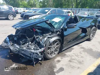 2025 Chevrolet Corvette 3LT with VIN 1G1YC3D4XS5100002, listed as a IAAI auction lot 42487547 with 2,591 mi miles and . Bid and sale history available at DreamBid. Image 18.