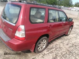 2007 Subaru Forester X w/Premium Pkg with VIN JF1SG65657H730203, listed as a IAAI auction lot 42087395 with 151,276 mi miles. Bid and sale history available at carsss.com. Image 4.