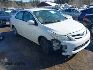 2012 Toyota Corolla L with VIN 2T1BU4EE3CC876841, listed as a IAAI auction lot 41651639 with 124,004 mi miles. Bid and sale history available at carsss.com. Image 1.