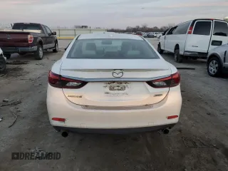2016 Mazda Mazda6 i Grand Touring with VIN JM1GJ1W51G1473950, listed as a Copart auction lot 85241064 with 0 mi miles and Salvage Title. Bid and sale history available at carsss.com. Image 6.