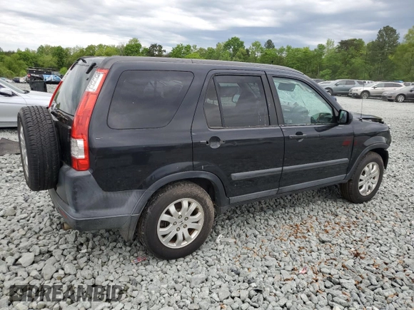2005 Honda CR-V EX with VIN SHSRD78845U326464, listed as a Copart auction lot 53986925 with 0 mi miles and Clean Title. Bid and sale history available at carsss.com. Image 3.