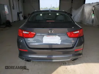 2015 Kia Optima LX with VIN KNAGM4A74F5635494, listed as a Copart auction lot 60344085 with 241,671 mi miles and Salvage title. Bid and sale history available at DreamBid. Image 6.