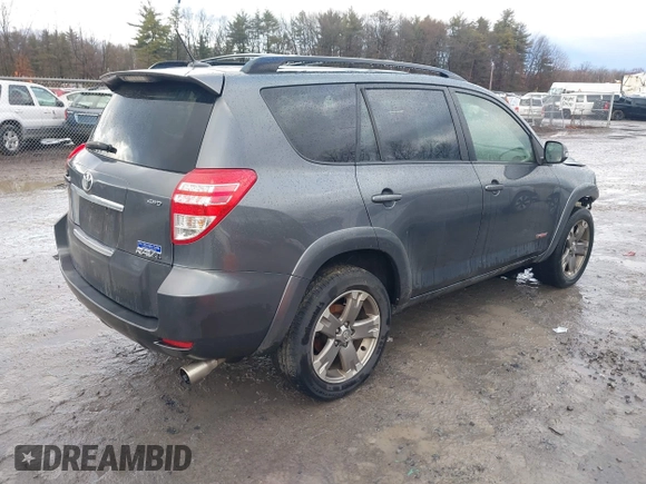 2012 Toyota RAV4 Sport with VIN JTMRF4DV0C5057678, listed as a IAAI auction lot 41213517 with 150,365 mi miles. Bid and sale history available at carsss.com. Image 4.