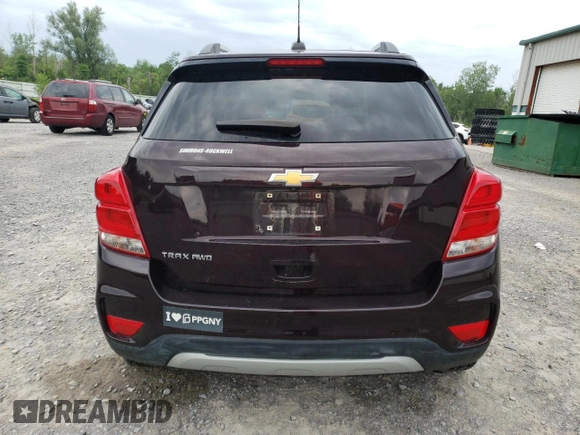 2021 Chevrolet Trax LT with VIN KL7CJPSB4MB314324, listed as a Copart auction lot 62142474 with 58,335 mi miles and Non Repairable. Bid and sale history available at carsss.com. Image 6.