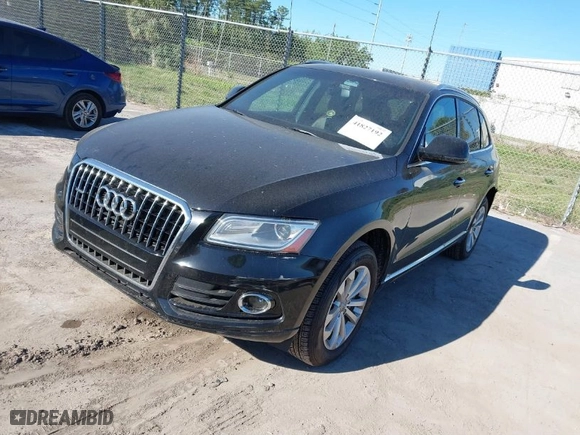 2016 Audi Q5 Premium with VIN WA1C2AFP0GA034777, listed as a IAAI auction lot 41827192 with 139,365 mi miles. Bid and sale history available at carsss.com. Image 2.
