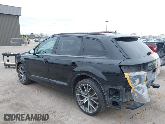 2019 Audi Q7 Prestige with VIN WA1VAAF79KD004597, listed as a IAAI auction lot 41865780 with 103,448 mi miles. Bid and sale history available at carsss.com. Image 3.