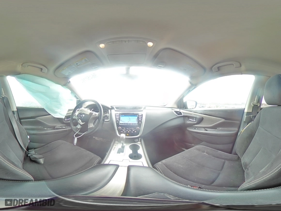 2017 Nissan Murano SL with VIN 5N1AZ2MG4HN199352, listed as a Copart auction lot 86450184 with 106,248 mi miles and Salvage Title. Bid and sale history available at carsss.com. Image 14.