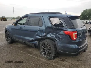2018 Ford Explorer XLT with VIN 1FM5K7DH0JGB98690, listed as a Copart auction lot 57465175 with 83,551 mi miles and Salvage title. Bid and sale history available at DreamBid. Image 2.