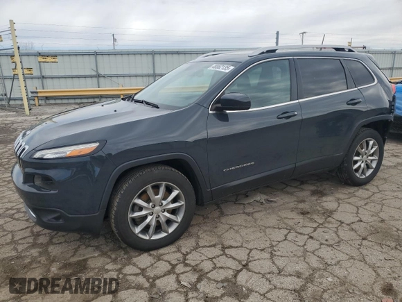 2018 Jeep Cherokee Limited z VIN 1C4PJMDXXJD617037, wystawiony jako Copart lot #48862135 z przebiegiem 116 353 mil mil oraz Szkoda całkowita • Salvage title. Historia ofert i sprzedaży dostępna na DreamBid. Obrazek 1.