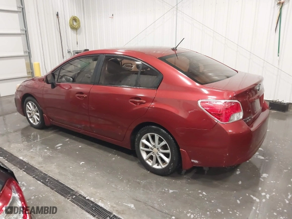 2012 Subaru Impreza Sedan 2.0i Premium with VIN JF1GJAC62CH006024, listed as a IAAI auction lot 41780867 with 143,346 mi miles. Bid and sale history available at carsss.com. Image 3.