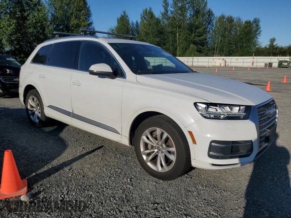 2018 Audi Q7 Premium Plus with VIN WA1LAAF70JD015073, listed as a Copart auction lot 63187185 with 86,353 mi miles and Salvage title. Bid and sale history available at DreamBid. Image 4.