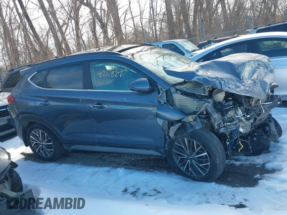 2021 Hyundai Tucson Ultimate z VIN KM8J3CALXMU339722, wystawiony jako IAAI lot #41217821 z przebiegiem 94 969 mil mil oraz . Historia ofert i sprzedaży dostępna na DreamBid. Obrazek 14.