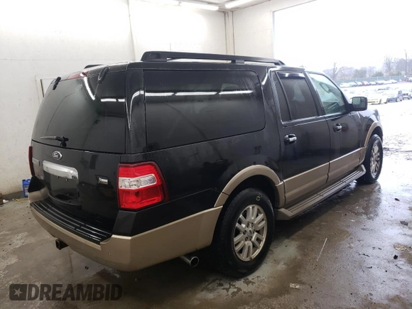 2014 Ford Expedition Max XLT with VIN 1FMJK1J56EEF50744, listed as a Copart auction lot 45054145 with 178,128 mi miles and Clean Title. Bid and sale history available at DreamBid. Image 3.