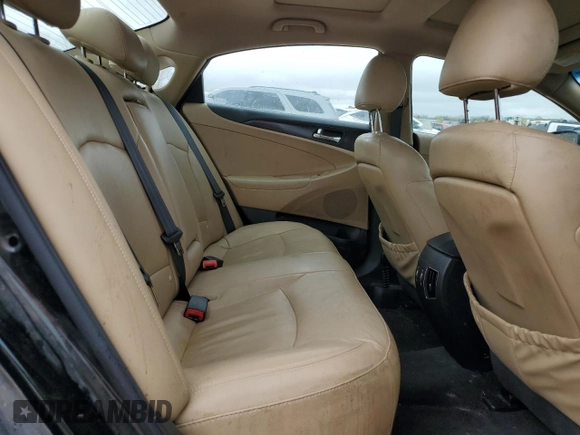 2012 Hyundai Sonata Limited with VIN 5NPEC4AC8CH437152, listed as a Copart auction lot 51001895 with 120,322 mi miles and Salvage Title. Bid and sale history available at carsss.com. Image 10.