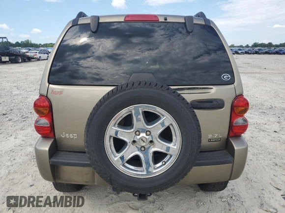 2004 Jeep Liberty Limited with VIN 1J4GK58KX4W115570, listed as a Copart auction lot 64292915 with 106,843 mi miles and Clean title. Bid and sale history available at DreamBid. Image 6.