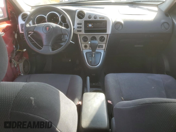 2005 Pontiac Vibe with VIN 5Y2SL63835Z413649, listed as a Copart auction lot 81641454 with 221,205 mi miles and Salvage Title. Bid and sale history available at DreamBid. Image 8.