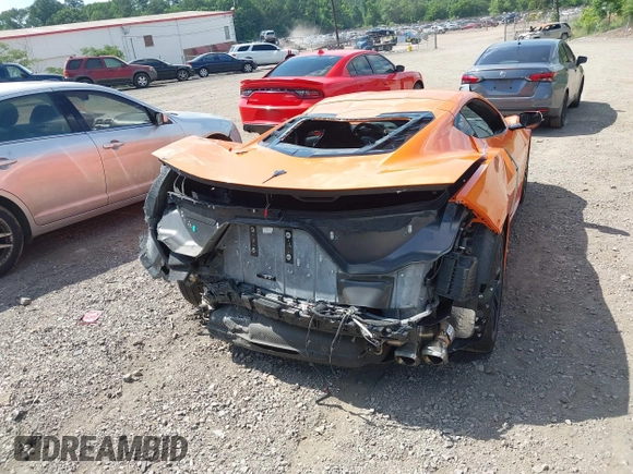 2023 Chevrolet Corvette 1LT z VIN 1G1YA2D42P5116136, wystawiony jako IAAI lot #39475074 z przebiegiem Nie podano mil oraz . Historia ofert i sprzedaży dostępna na DreamBid. Obrazek 6.