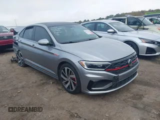 2019 Volkswagen Jetta GLI S with VIN 3VW5T7BU4KM165083, listed as a IAAI auction lot 40729763 with 75,414 mi miles and . Bid and sale history available at DreamBid. Image 1.