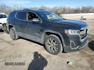 2020 GMC Acadia SLT with VIN 1GKKNML43LZ188310, listed as a Copart auction lot 46522875 with 105,111 mi miles and Salvage Title. Bid and sale history available at DreamBid. Image 4.