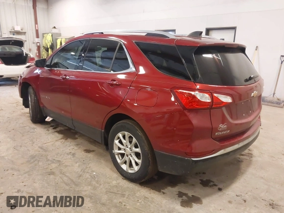 2019 Chevrolet Equinox LT with VIN 2GNAXUEV2K6112697, listed as a IAAI auction lot 41722945 with 108,676 mi miles and . Bid and sale history available at DreamBid. Image 3.