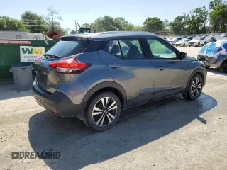 2019 Nissan Kicks S with VIN 3N1CP5CUXKL492288, listed as a Copart auction lot 52541025 with 95,426 mi miles and Non Repairable. Bid and sale history available at DreamBid. Image 3.