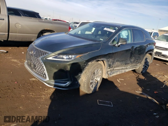 2020 Lexus RX with VIN 2T2AGMDA1LC047652, listed as a Copart auction lot 78472073 with 55,990 mi miles. Bid and sale history available at carsss.com. Image 1.