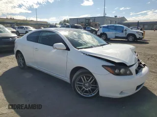 2010 Scion tC with VIN JTKDE3B70A0304955, listed as a Copart auction lot 72431524 with 97,719 mi miles and Salvage Title. Bid and sale history available at carsss.com. Image 4.
