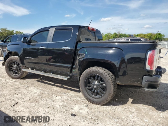 2021 GMC Canyon 2WD Denali with VIN 1GTG5EEN9M1171878, listed as a Copart auction lot 45887114 with 44,741 mi miles and Non Repairable. Bid and sale history available at carsss.com. Image 2.