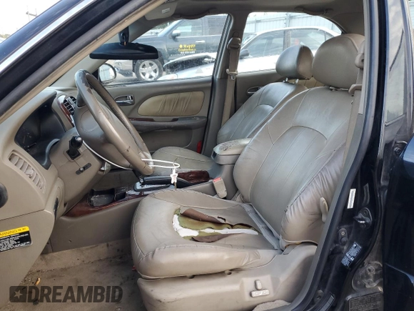 2005 Hyundai Sonata GLS with VIN KMHWF35H65A148594, listed as a Copart auction lot 68794654 with 166,490 mi miles and Salvage Title. Bid and sale history available at carsss.com. Image 7.