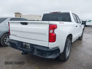 2021 Chevrolet Silverado 1500 Work Truck with VIN 3GCUYAEF8MG240248, listed as a IAAI auction lot 41865344 with 125,595 mi miles and . Bid and sale history available at DreamBid. Image 4.