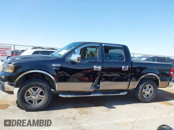2005 Ford F-150 XLT with VIN 1FTRW12W25KC88032, listed as a IAAI auction lot 42293506 with Not provided miles and . Bid and sale history available at DreamBid. Image 14.