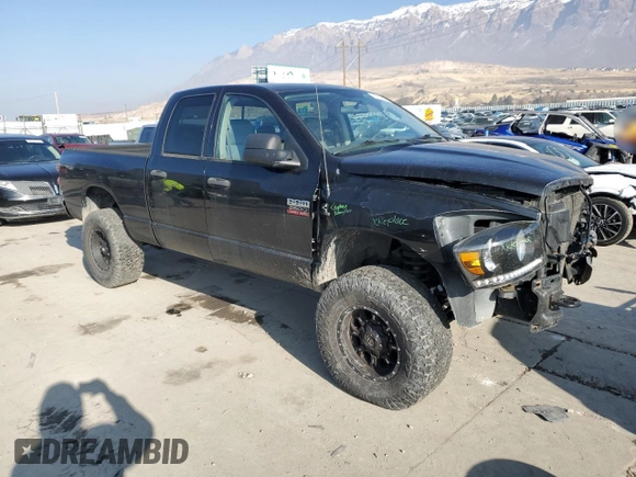 2009 Dodge Ram 2500 SLT with VIN 3D7KS28L29G518512, listed as a Copart auction lot 83382944 with 223,861 mi miles and Salvage Title. Bid and sale history available at carsss.com. Image 4.
