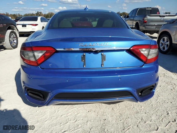 2018 Maserati GranTurismo Sport with VIN ZAM45VLA8J0269445, listed as a Copart auction lot 75964644 with 0 mi miles and Non Repairable. Bid and sale history available at carsss.com. Image 6.