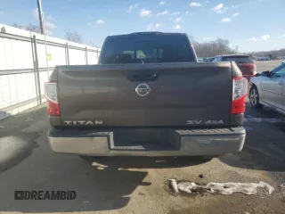 2017 Nissan Titan S with VIN 1N6AA1EJ8HN522119, listed as a Copart auction lot 42804705 with 139,582 mi miles and Salvage Title. Bid and sale history available at carsss.com. Image 6.